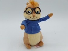 2009 TY Beanie Baby Simon The Chipmunk Stuffed Animal Plush Toy, No Tag
