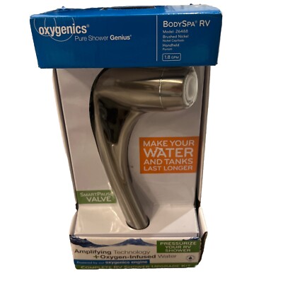 Oxygenics 26488 BodySpa RV Handheld Shower New Sealed