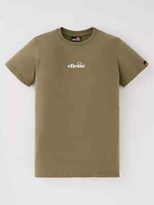 Ellesse Kinder Junior Valera T-Shirt Khaki