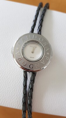 Pandora Uhr Embrace Black Crown Diamond Armbänder Länge ca