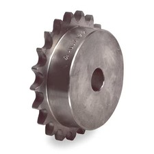 Tsubaki 35B9f-3/8 Single Strand Sprocket, Fixed, 35 Chain Size, 3/8 Bore Dia.,