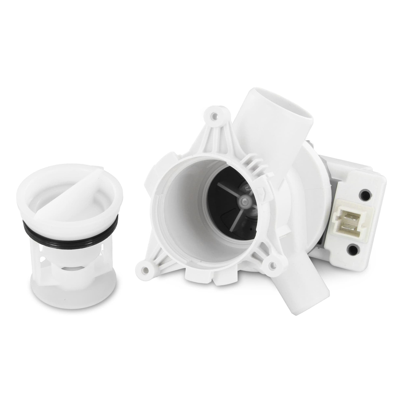 Pompe de vidange Hanyu 34W avec filtre de rechange pour entretien de machine à laver domestique