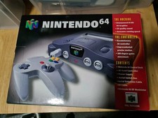 Nintendo 64 N64 Console (PAL). Boxed Fully Tested Working Excellent Condition