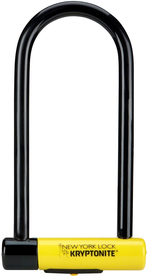 (New) Kryptonite New York LS U-Lock 4x10.25 Black/Yellow 3 Keys Included (174.95 USD)