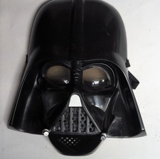 Rubie's Star Wars Darth Vader Black Plastic Face Mask