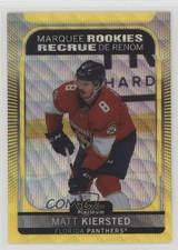2021-22 O-Pee-Chee Platinum Marquee Rookies Neon Yellow Surge Matt Kiersted 17p7