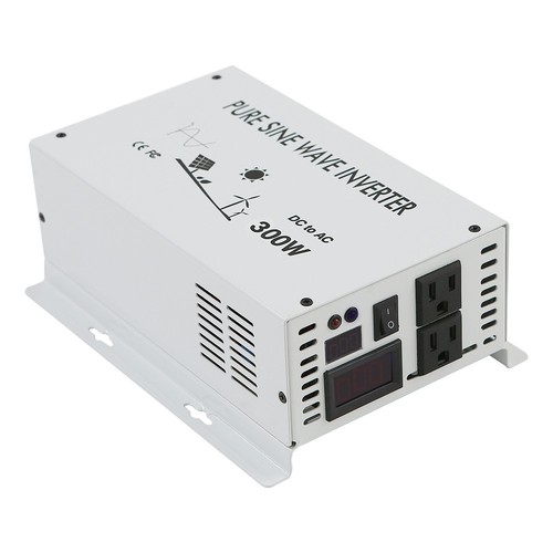 300W Pure Sine Wave Power Inverter 12V DC to 120V AC | eBay