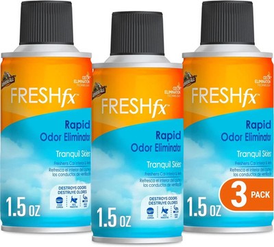 Armor All RAPID ODOR Eliminator, Tranquil Skies, 3 Packs..