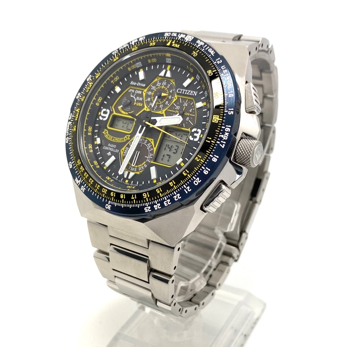 Citizen Promaster Skyhawk A-T JY8128-56L Eco-Drive Rare Excellent