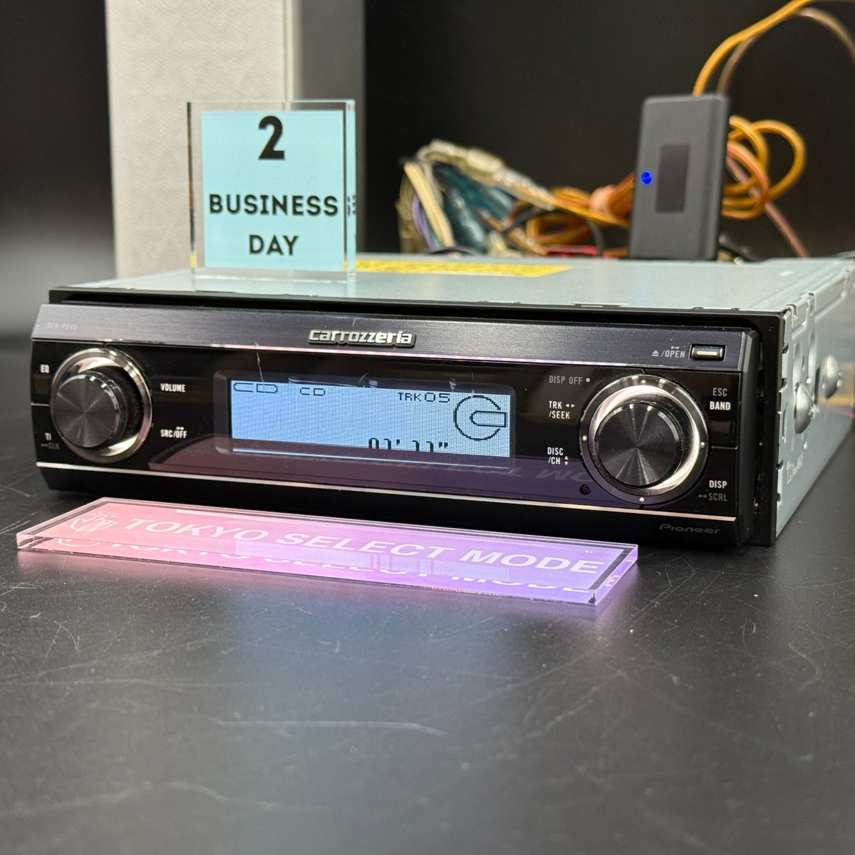 Pioneer Carrozzeria DEH-P940 CD Player DSP SFC AUX 1DIN Added BT