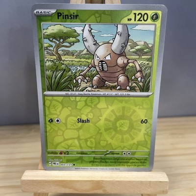 Pokémon Pinsir 003/131 Sv: Prismatic Evolutions Reverse Holo Common 120HP