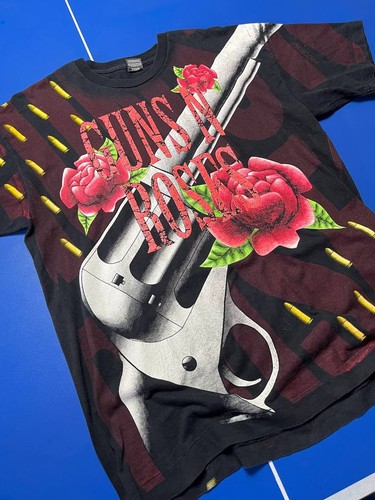Vintage Guns N` Roses t-shirt 1993 All over print - Gem