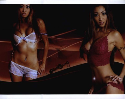 #ad Nicole Oring signed model 8x10 Photo PROOF CERTIFICATE A0277 $29.99