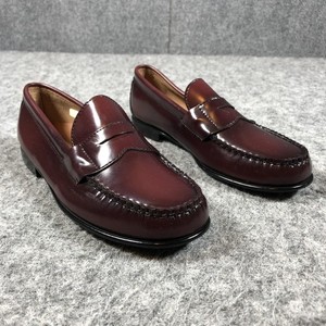 GH Bass Co Shoes Mens 7 Maroon Leather Dress Emmie Saddle Oxford Lace Up G.H Bass & Co. Emmie Saddle Shoes Size 8.5 main image 4