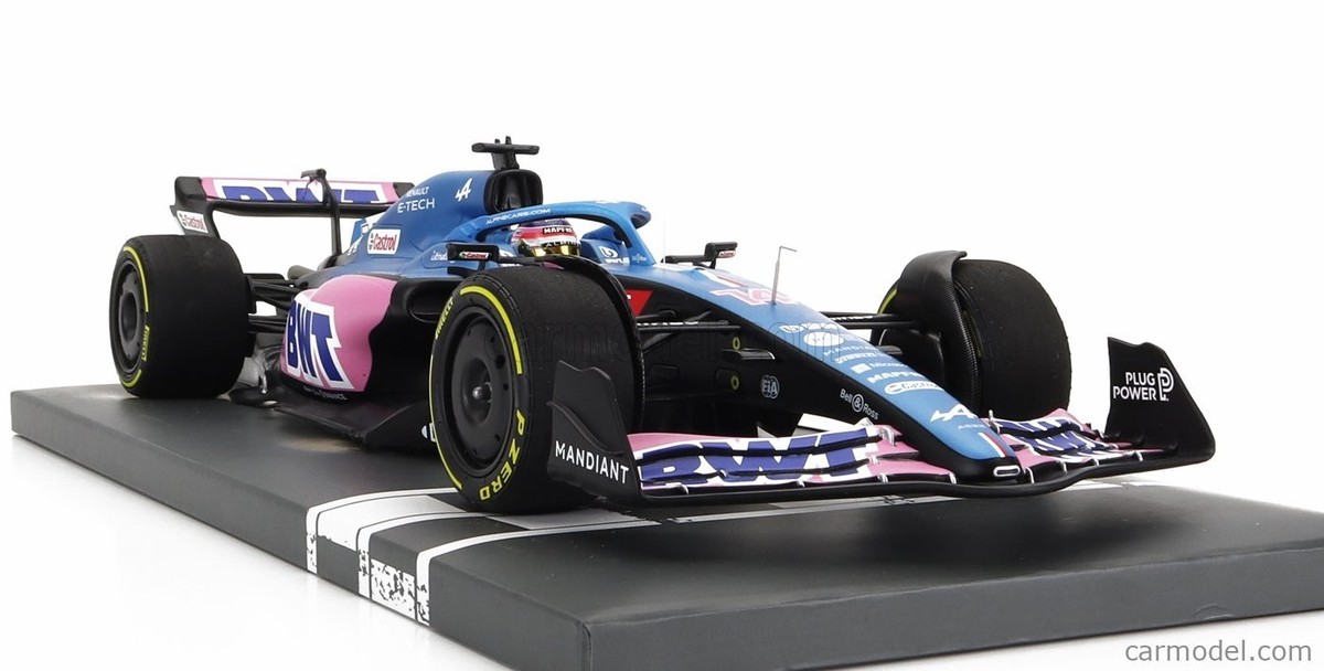 Minichamps 117220314 1/18 BWT ALPINE F1 A522 FERNANDO ALONSO