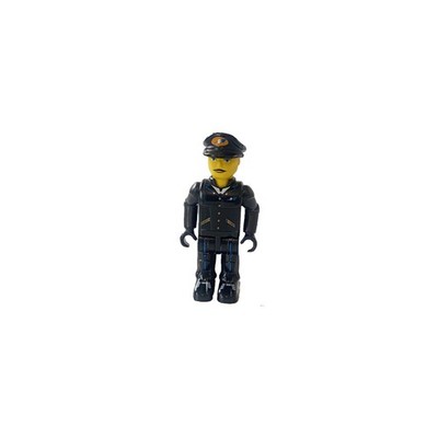 LEGO  Minifig js019 - Airplane Pilot with Black Pants