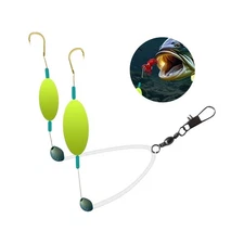 Fishing Double Hook, Double Reverse Hook Set, Reverse Bottom Line Free Floating