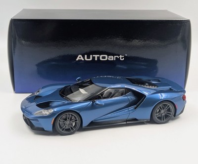 1:18 AUTOart 72942 Ford GT (2017) Liquid Blue Composite