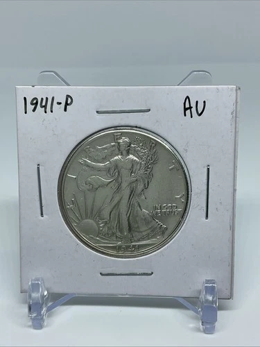 1941 Walking Liberty Half Dollar #2 AU
