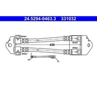 ATE 24.5294-0463.3 Bremsschlauch