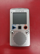 Olympus DP-201 Digital Voice Recorder Dictation Device - Used, Working