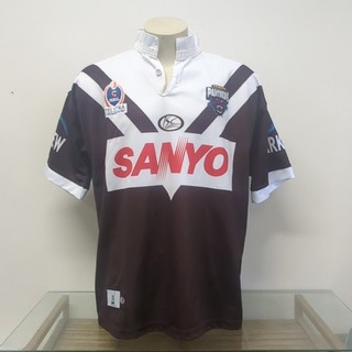 Penrith Panthers Jersey Sanyo Size Large ISC NRL Rare Heritage 2009