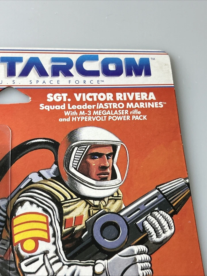 StarCom™ SGT. Victor Rivera Action Figure, Vintage 1986, New! - Image 3 of 4