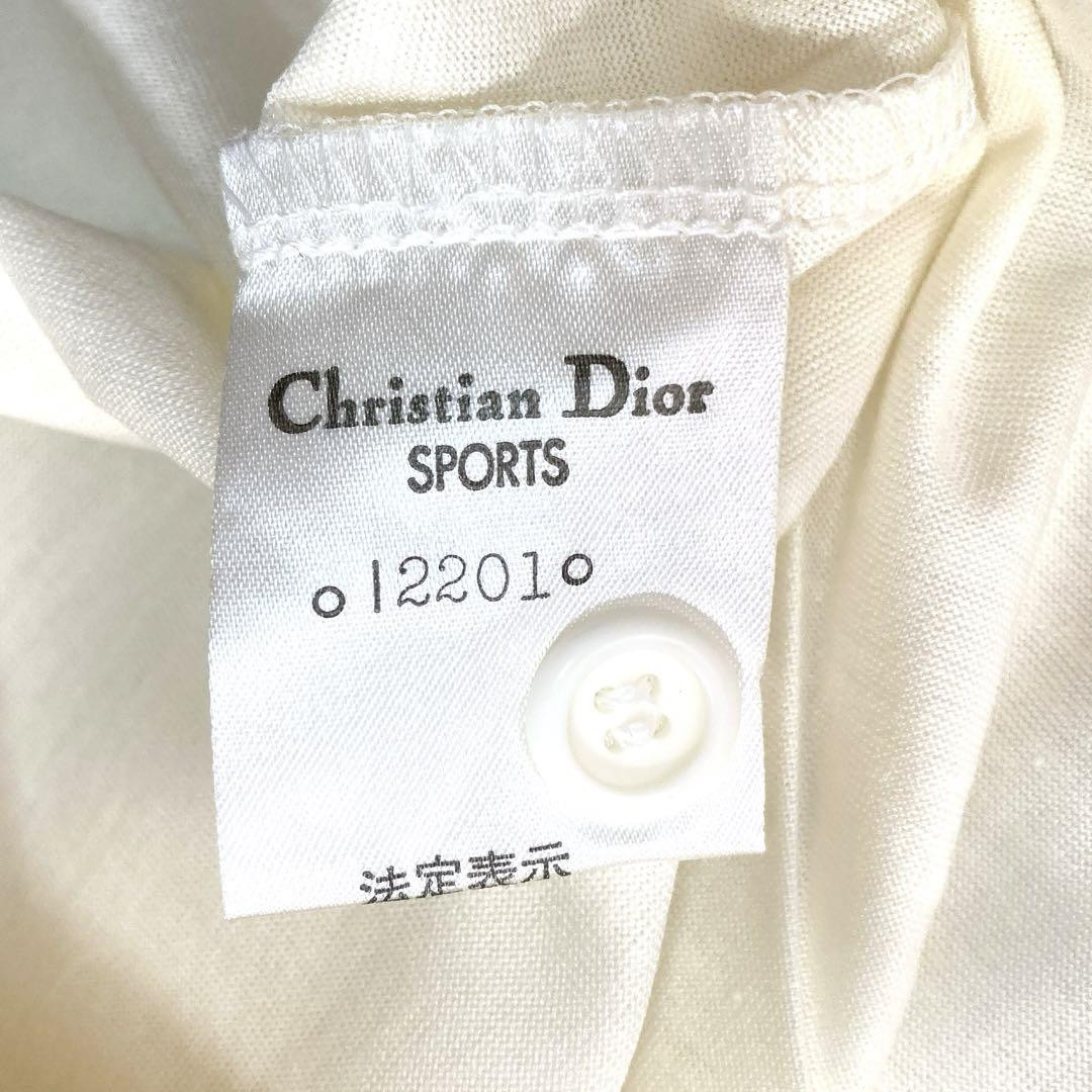 Christian Dior Vintage Long Sleeve Polo Shirt Logo Women's Christian Dior Vintage Long Sleeve Polo Shirt Logo Women's