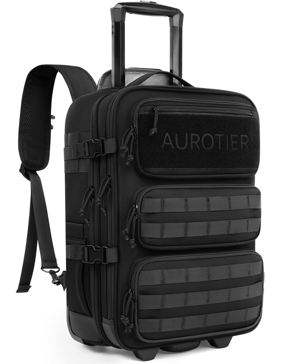 17 Inch Wheeled Tactical Laptop Backpack for Military & Travel