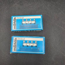Vintage Lot of 2 Marklin Pfeiler HO 7072 Control Panels w Boxes