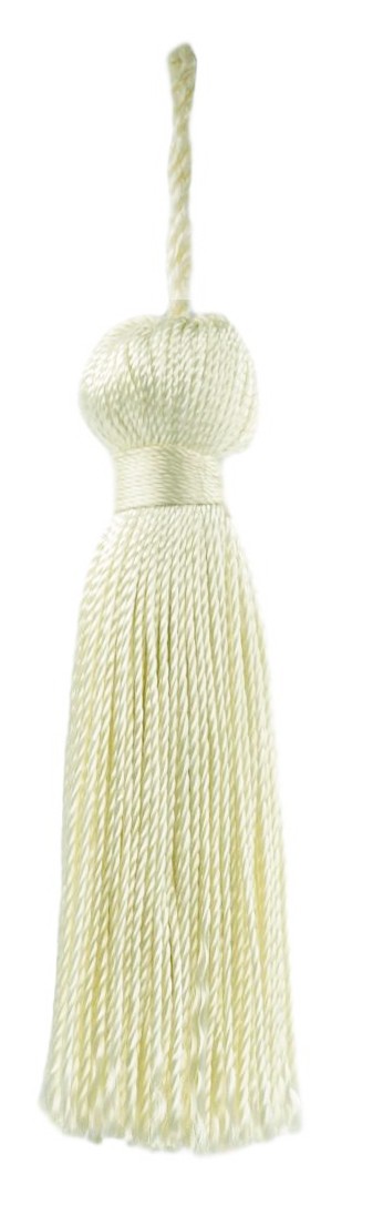 DÉCOPRO 3"" Bell Tassel, Style# BT3, Color# A2 - Cream Ivory [Set of 10]