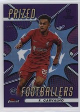 2022 Finest UEFA Club Competitions Purple Refractor Fabio Carvalho Fábio 02v3