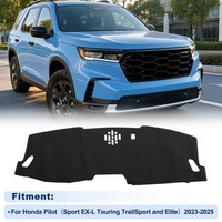 Dash Cover FüR Honda Pilot 2023-2025 Ohne Hud, Rutschfest/Staubdicht, 1 Set