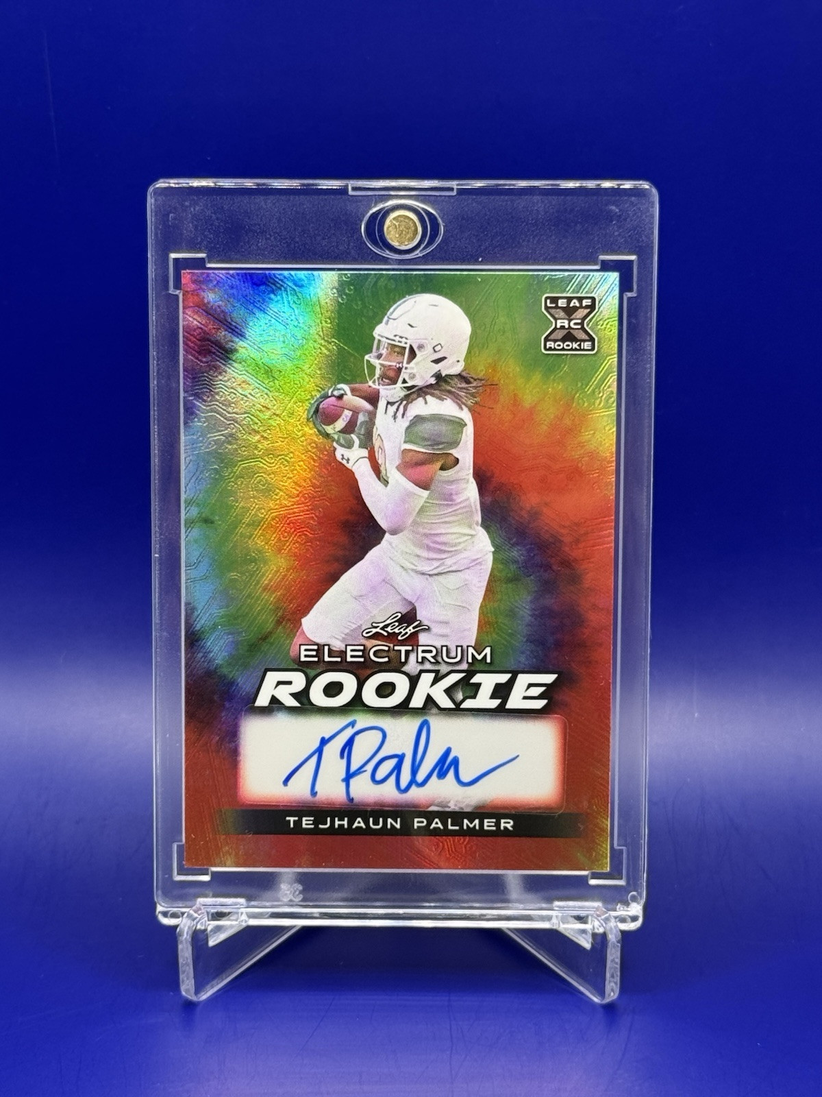 Tejhaun Palmer Leaf Electrum Rookie Autographs #RATP1 Base