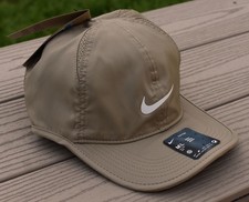 NWT NIKE Dri-Fit Club Featherlight Tennis/Running Adult Adj Hat-Size M/L KHAKI