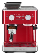 KitchenAid Semi Automatic Espresso Machine with Burr Grinder, KES6551