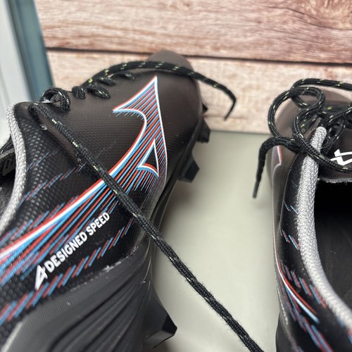 Mizuno Alpha Select Nero Calcio Trasparente Uomo Taglia 9 Nuovo Senza Scatola P1GA236501 - Foto 6 di 8