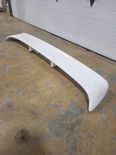 1992 Corvette C4 Rear Spoiler Wing Bumper Cover Mounted White 92 ZR/1 Vette
