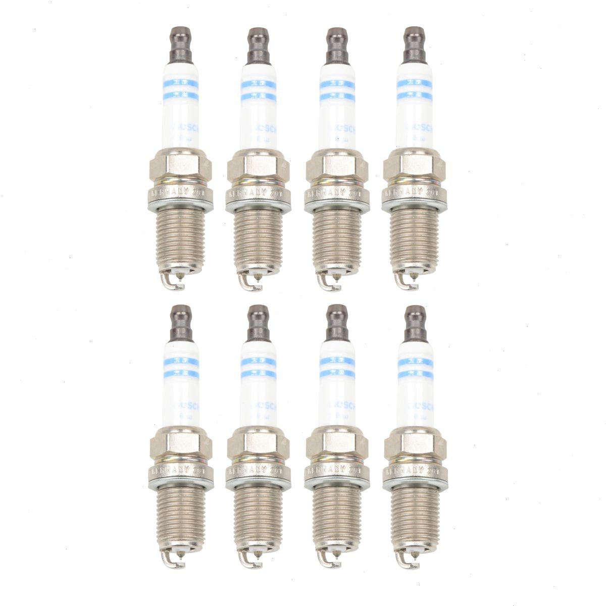 8 pc Bosch Platinum Spark Plugs for 1990-1992 Chevrolet Corvette 5.7L V8 fj