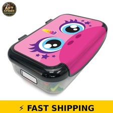 ZIPIT Unicorn Recycled Plastic Pencil Box - Large Case