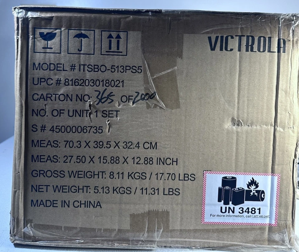 VICTROLA BLUETOOTH SOLAR CHARGING OUTDOOR SPEAKERS 2-PACK | ITSBO-513PS5- - Image 2 of 4