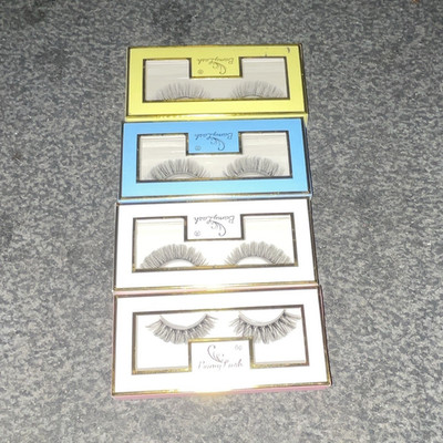 Bamylash Black Strip Wimpern False Lashes Full Volume Effekt Wiederverwendbar