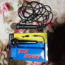 aiwa DM-H110 karaoke microphone singing outdoor camping music cbb3bb