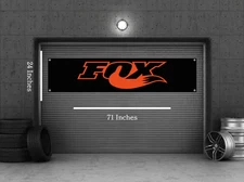 Motocross Garage Banner 71x24 in – Off-Road Wall Art – F•X Style Decor