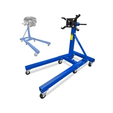 Heavy Duty Foldable Engine Stand 2000LBS Capacity, 360 Degree Rotating Head a...