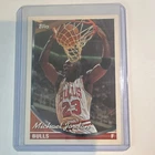 Topps 1993-94 Michael Jordan #23 Chicago Bulls Basketball NBA Trading Card