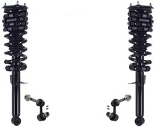 Front Complete Struts & Links For Infiniti Q70 2014 2016 2017 Rear Wheel Drive