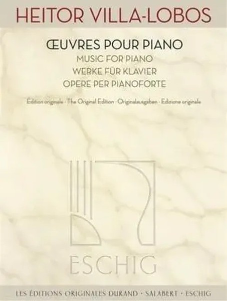 Music For Piano | The Original Edition | Heitor Villa-Lobos | Englisch | Buch-image