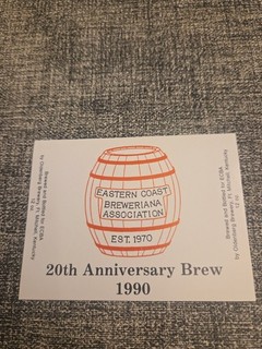 OLDENBERG BREWERY ETICHETTA MICRO BIRRA ARTIGIANALE 1990 KY