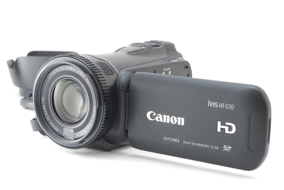 [TOP MINT in Box] Canon iVIS HF G10 Digital Video Camera Camcorder 10x Japan - Image 2 of 4